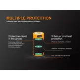 ARB-L16-700UP USB Power oplaadbare 3.7V 700mAh accu HIGH DISCHARGE