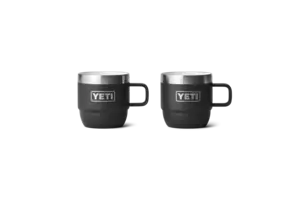 Rambler® 6 oz 177ml Stapelbare Mokken Set Zwart