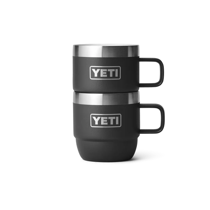 Rambler® 6 oz (177ml) Stackable Mugs Set Black