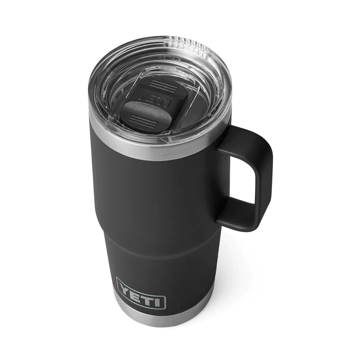 Rambler® 20 oz (591ml) Travel Mug With Stronghold™ Lid Black