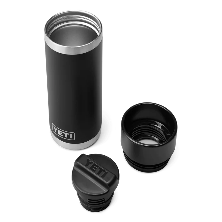 Rambler® 18 oz (532ml) Bottle With HotShot™ Cap Black