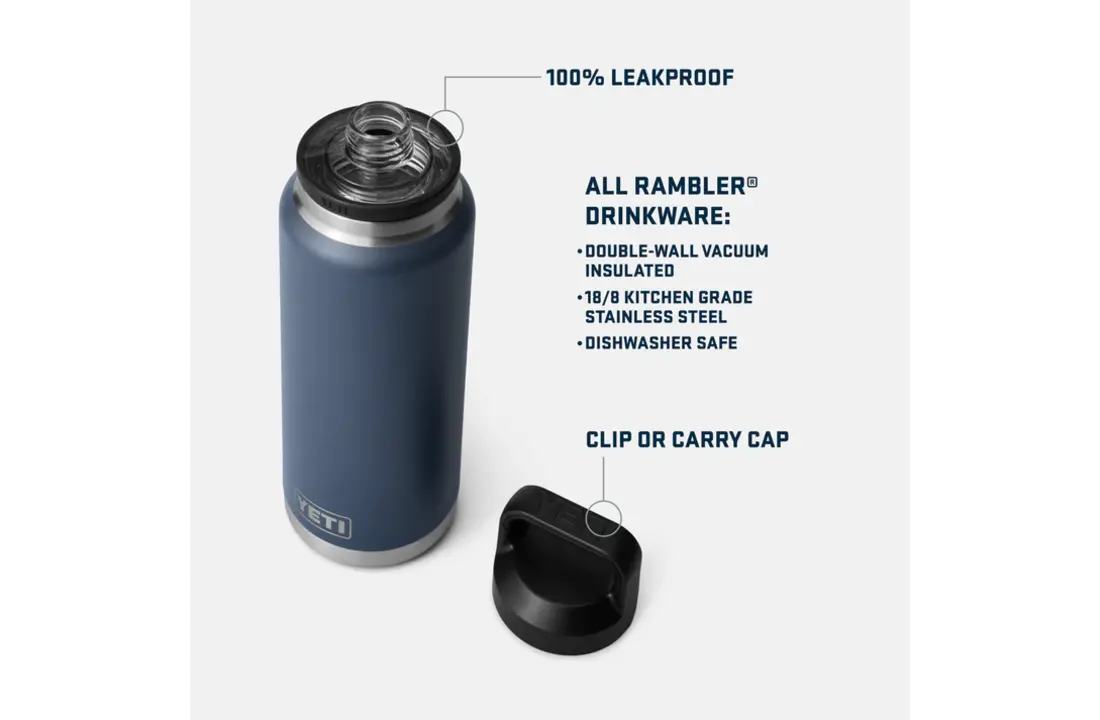 Rambler® 36 oz (1.0L) Bottle With Chug Cap Navy