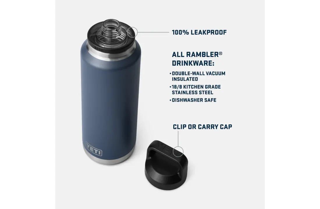 Rambler® 46 oz (1.3L) Bottle With Chug Cap Black