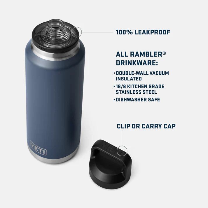 Rambler® 46 oz (1.3L) Bottle With Chug Cap Black