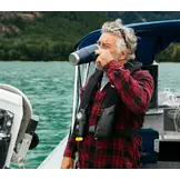 Rambler® 20 oz (591ml) Travel Mug With Stronghold™ Lid Navy