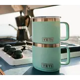 Rambler® 14 oz 414ml Stapelbare Mok van met MagSlider™-deksel Zwart