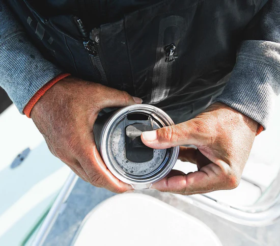 Rambler® 10 oz (296ml) Tumbler With MagSlider™ Lid Black