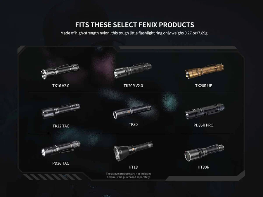 ALR-01 Tactical Flashlight Ring