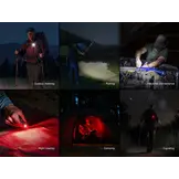 SW05R-RED Rechargable Clip-On Flashlight (150 lumen)