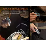 E06R Rechargable Mini Flashlight (700 lumen)