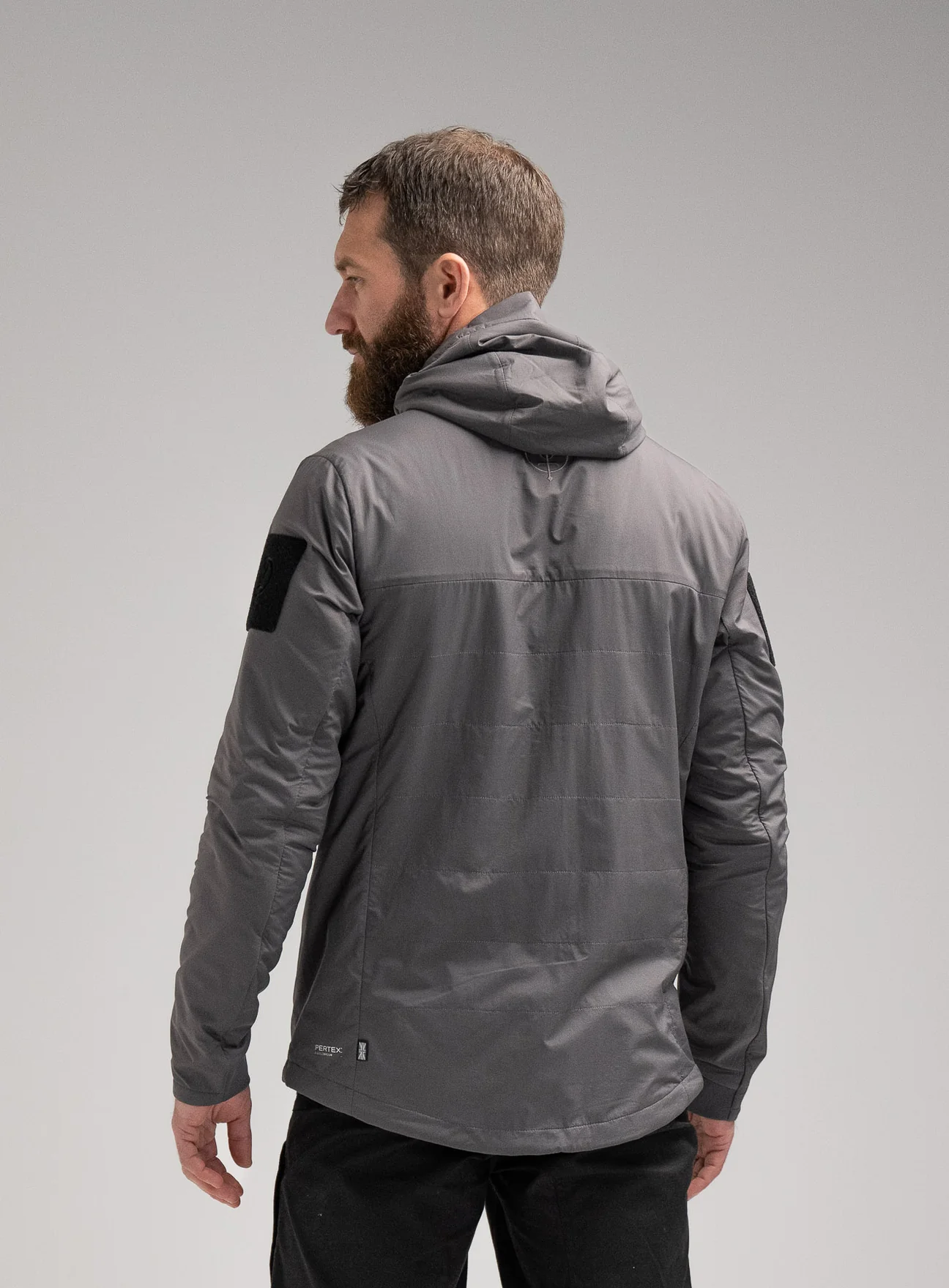 WRAITH Hooded Jacket Raven Grey