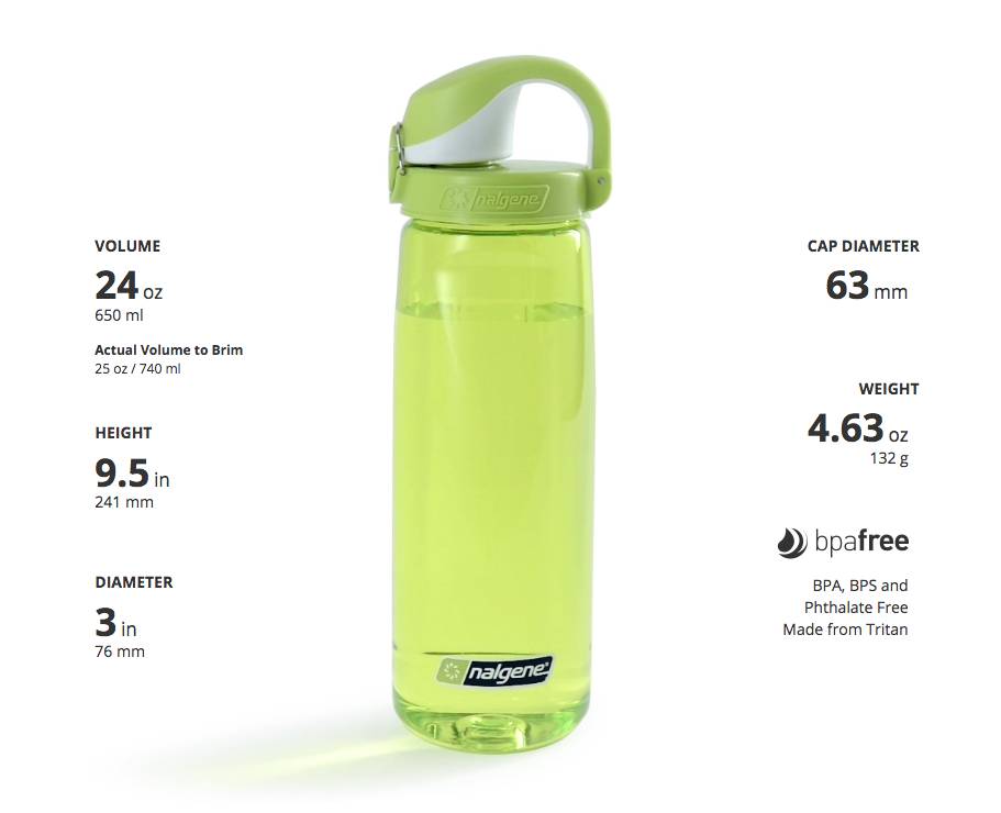 On The Fly Bottle Drinkfles 650ml Slate Blue