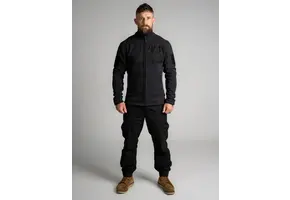 Heritech MOORLAND Fleece Obsidian Black