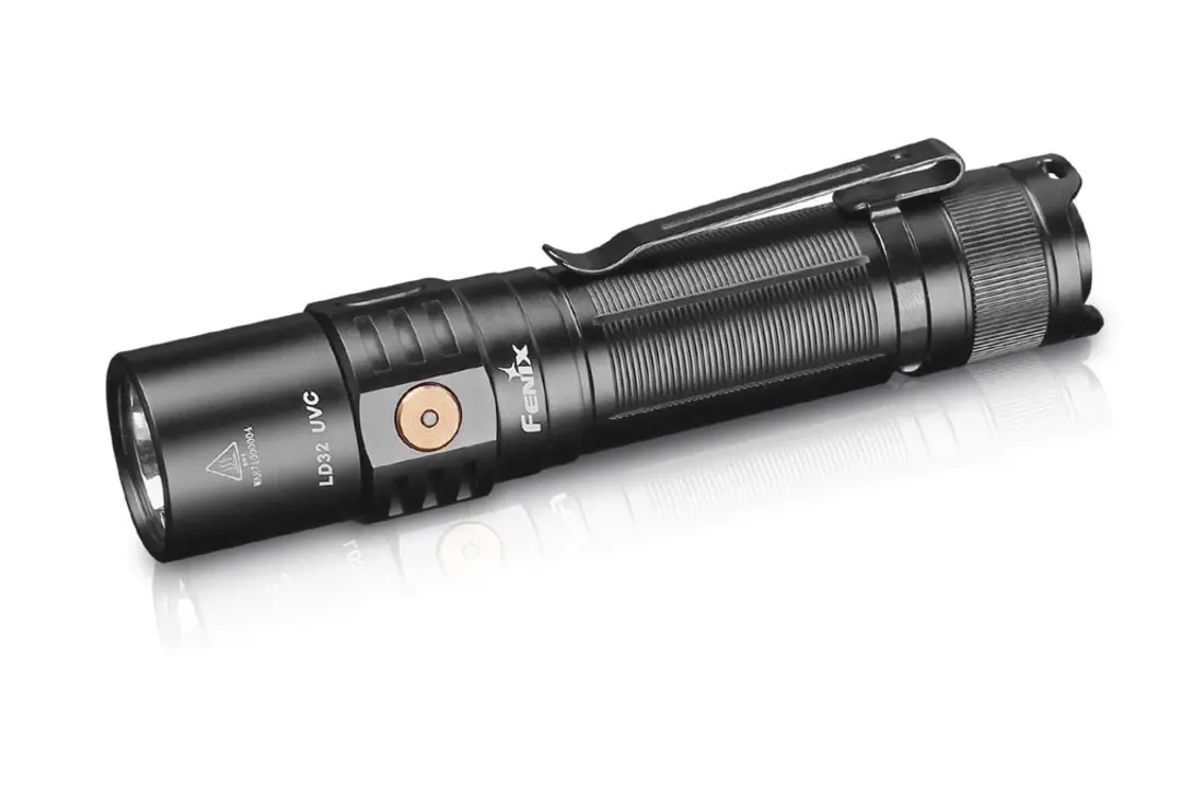 LD32 UVC Zaklamp / Flashlight UV (1200 lumen)