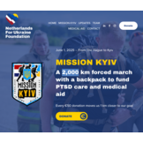 Ukraine Support Patch "Wounded Warrior"