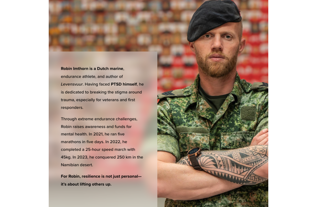 Ukraine Support Patch "Wounded Warrior"