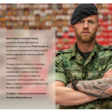 Ukraine Support Patch "Wounded Warrior"