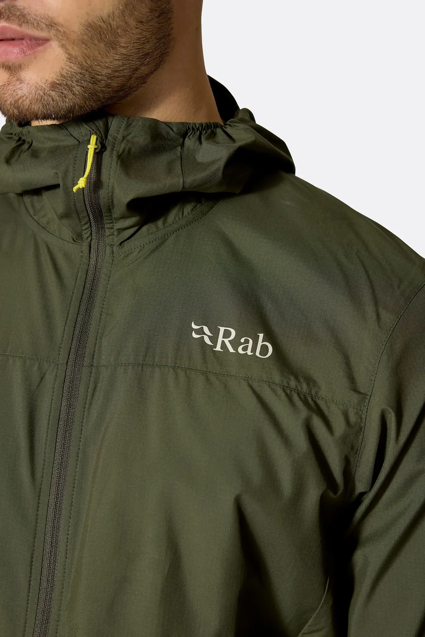 Men's Windgather Hooded Jacket Black