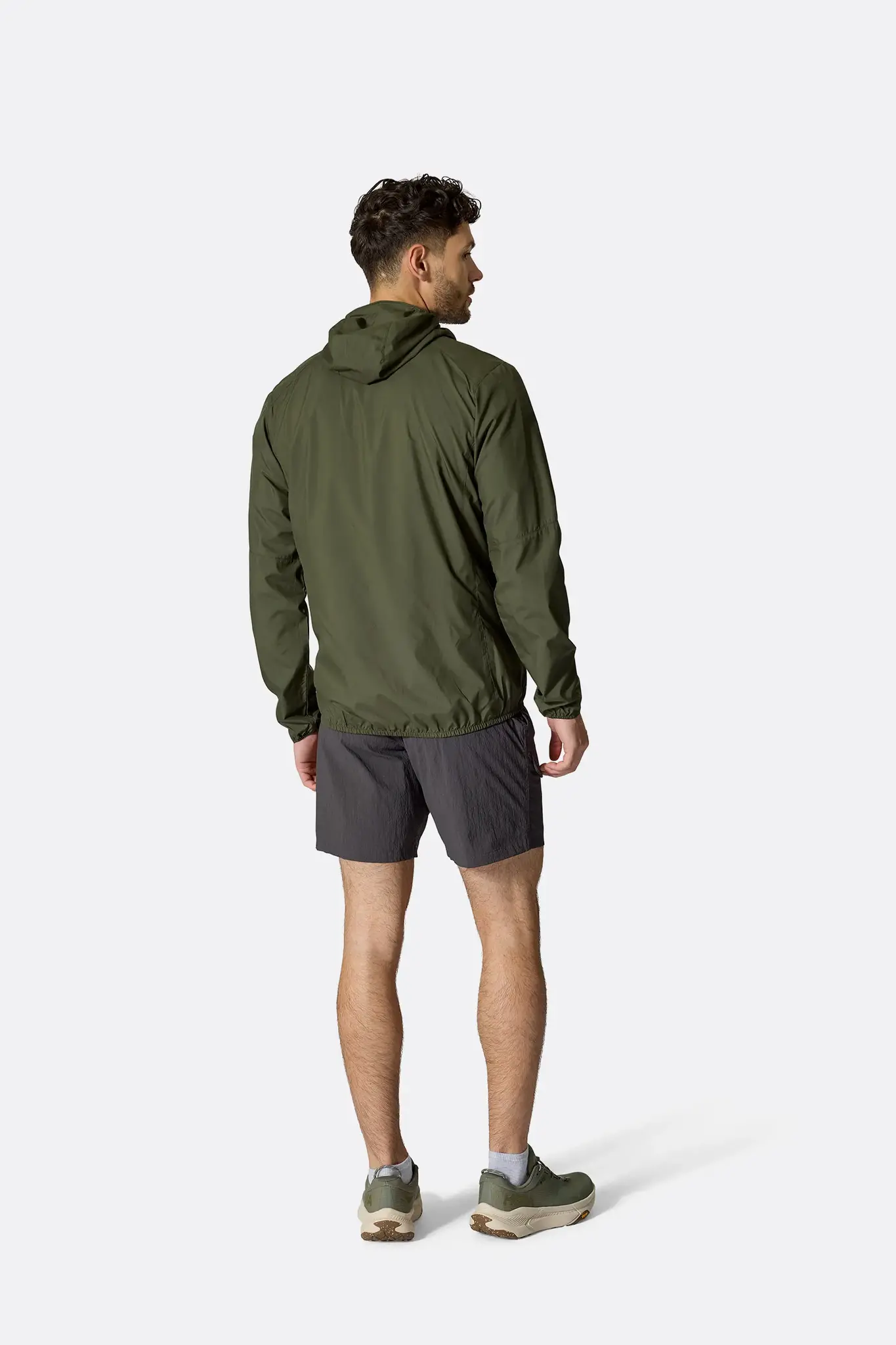 Men's Windgather Hooded Jacket Black