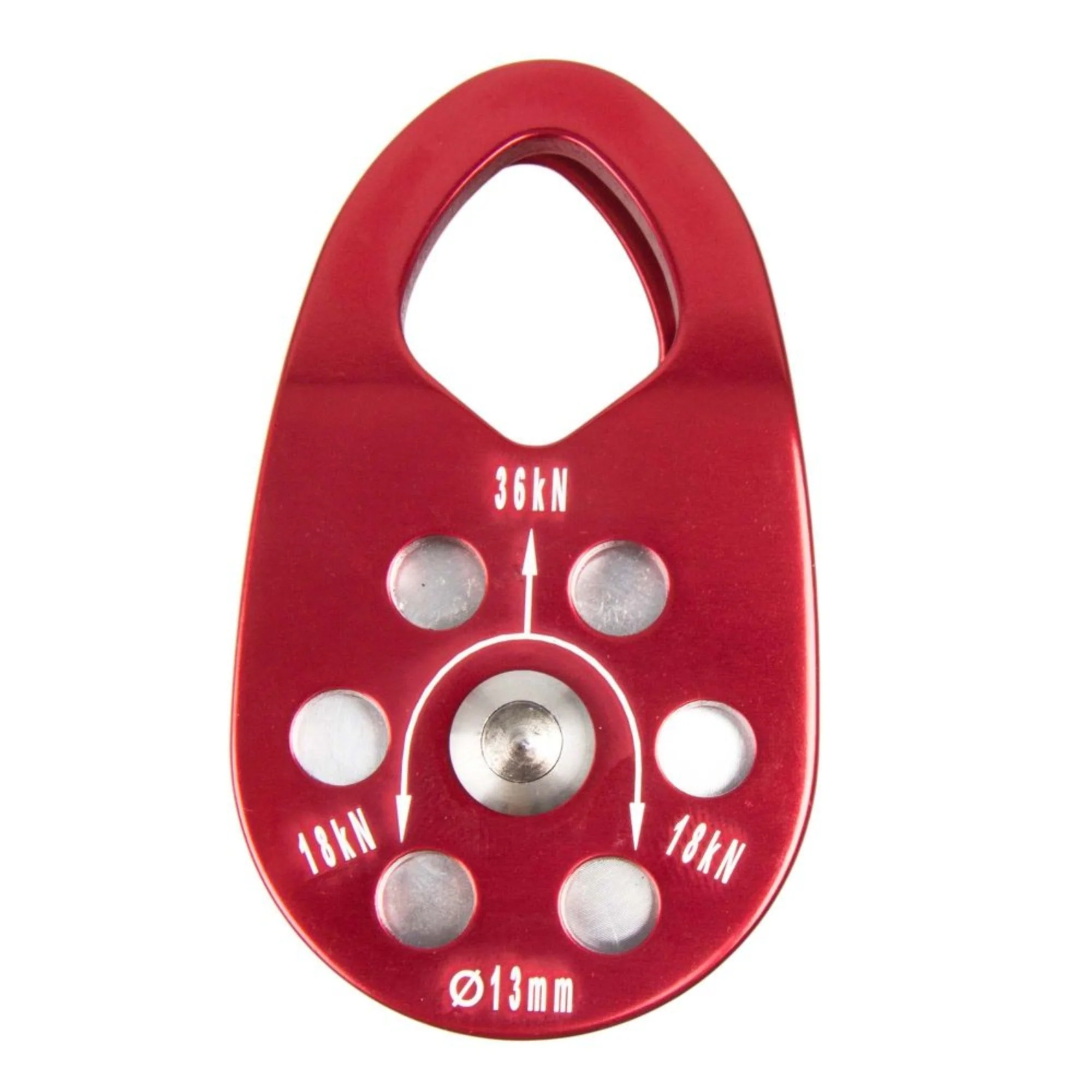 RP032H - ISC Medium Single Pulley FULL BLACK