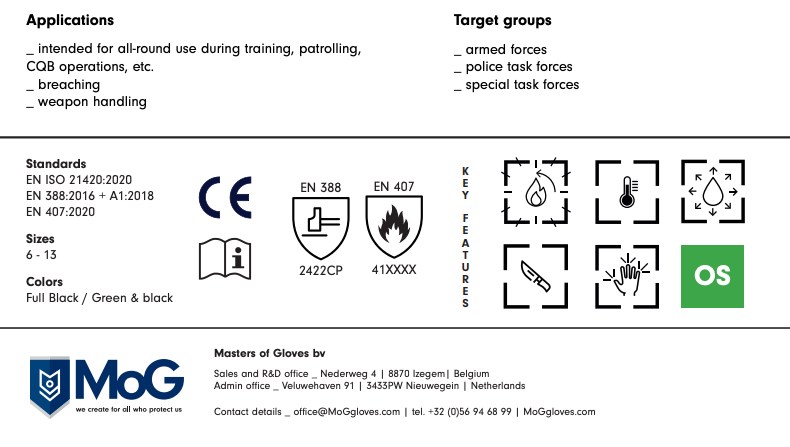8127B - 2ndSkin Cut/Flame Resistant Black