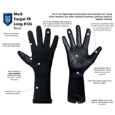 8126B - Target FR Long Cuff Black