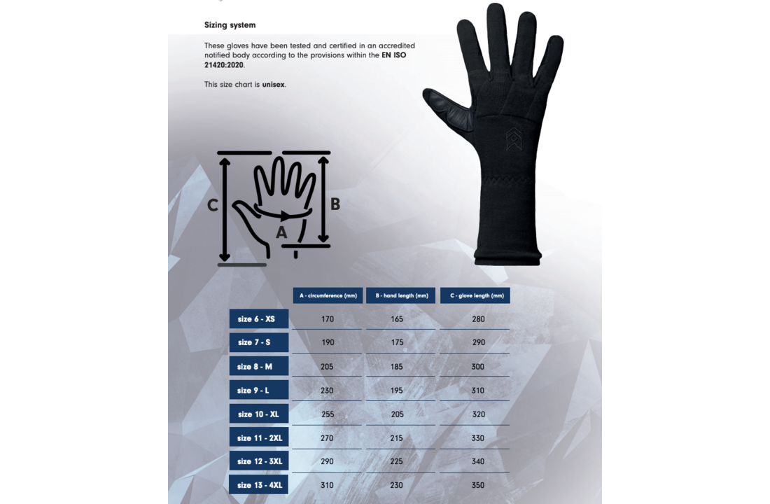 8126B - Target FR Long Cuff Black