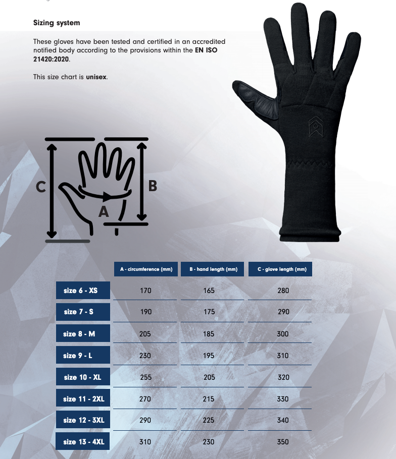 8126B - Target FR Long Cuff Black