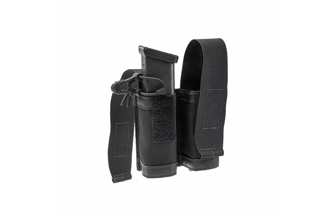 LH Pistol Magazine Pouch Double MX762-2 Black