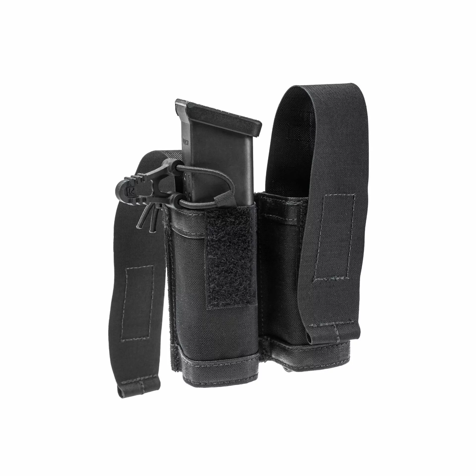 LH Pistol Magazine Pouch Double MX762-2 Black
