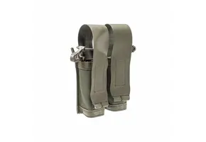 LH Pistol Magazine Pouch Double MX762-2 Stone Grey
