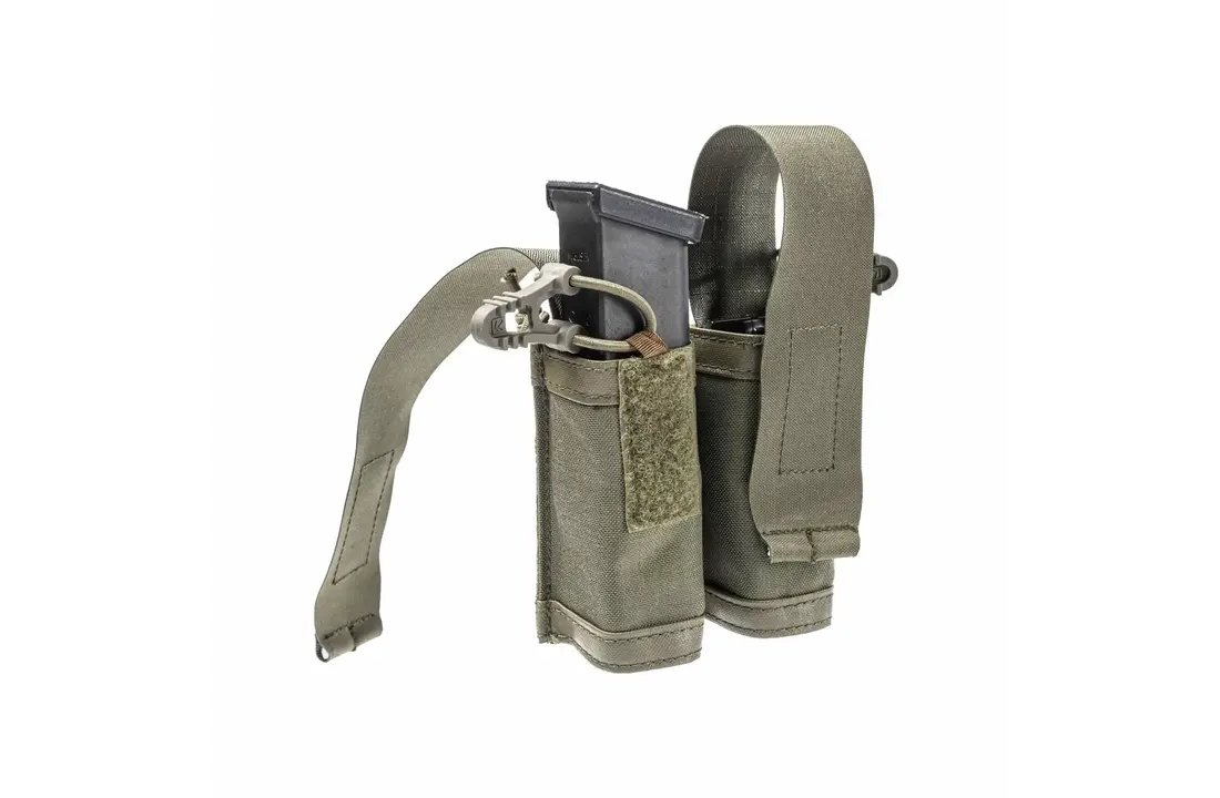 LH Pistol Magazine Pouch Double MX762-2 Stone Grey