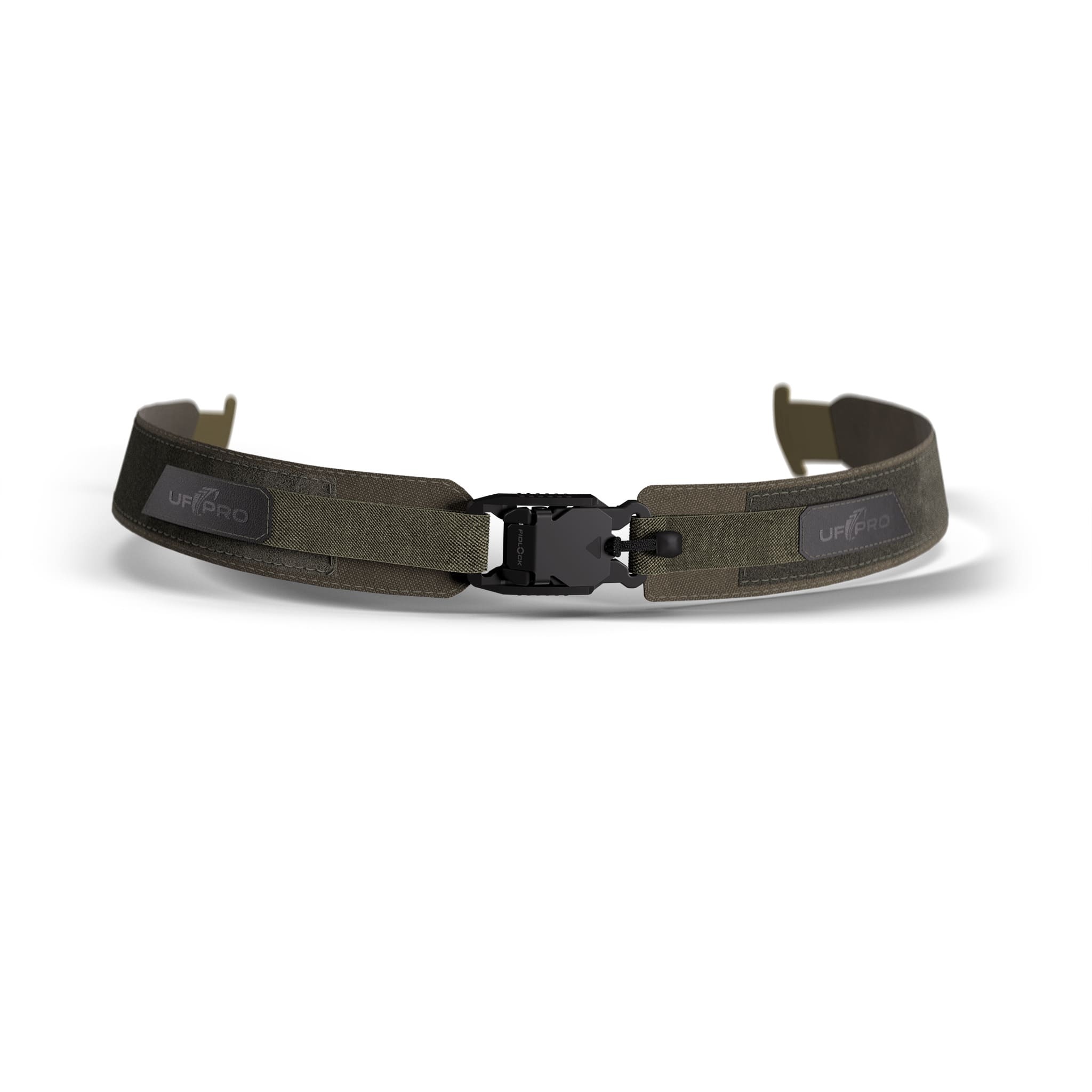 Waist/Flex V-Buckle Belt Brown Grey