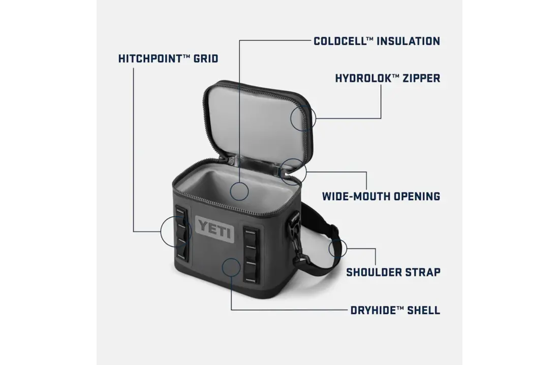 Hopper Flip 8 Soft Cooler Olive