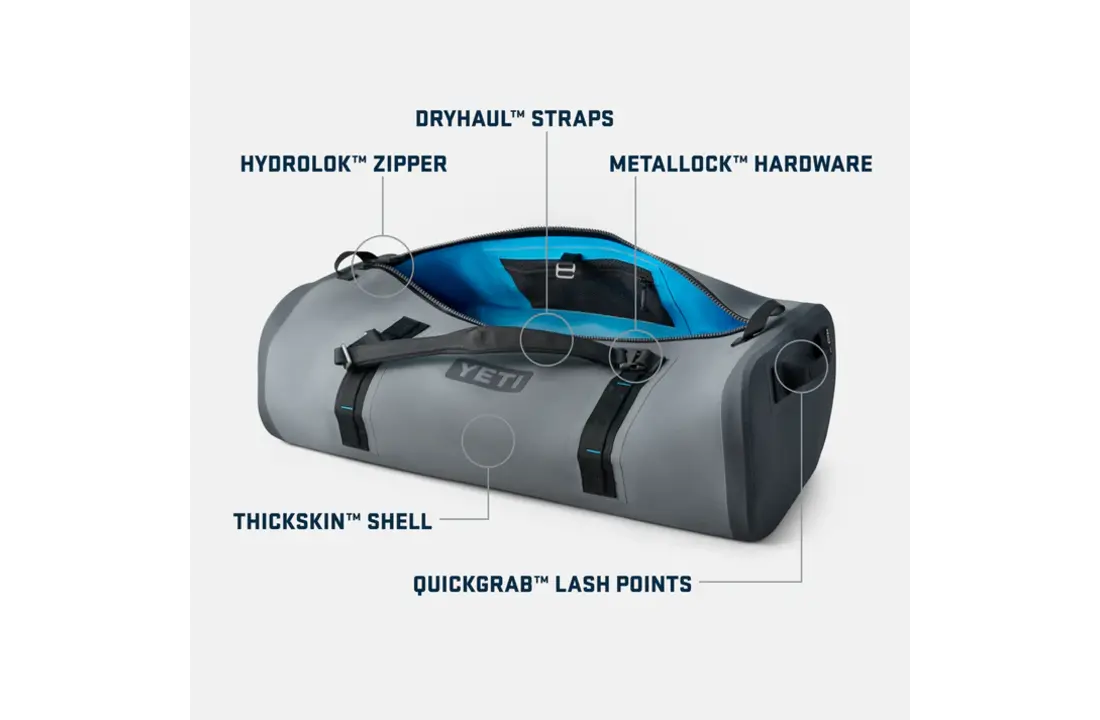 Panga® Waterproof Duffel 100L Storm Grey
