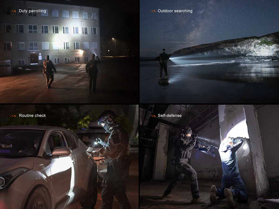 TK21R Zaklamp / Flashlight (3600 lumen)