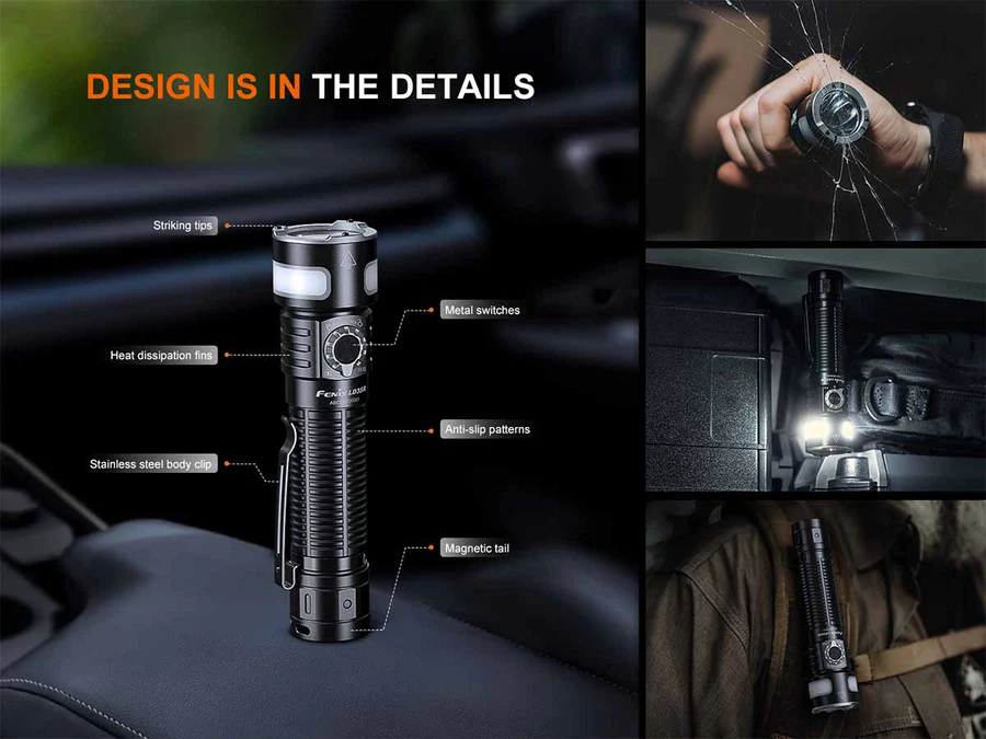 LD35R Zaklamp / Flashlight (1800 lumen)