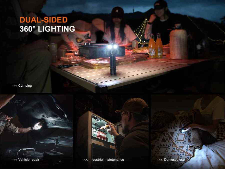 LD35R Zaklamp / Flashlight (1800 lumen)