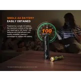 E12 V3.0 EDC Zaklamp / Flashlight (200 lumen)