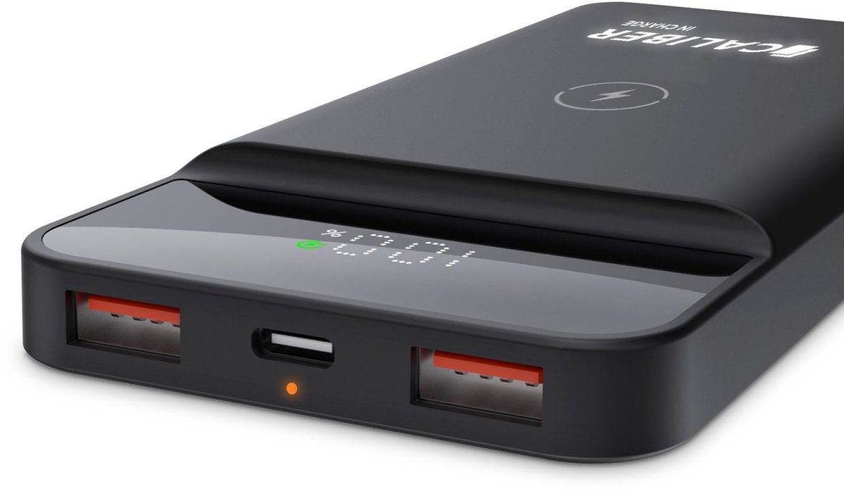 Powerbank 10.000mAh - 22.5W Snelladen - 2 x USB-A & 1 x USB-C