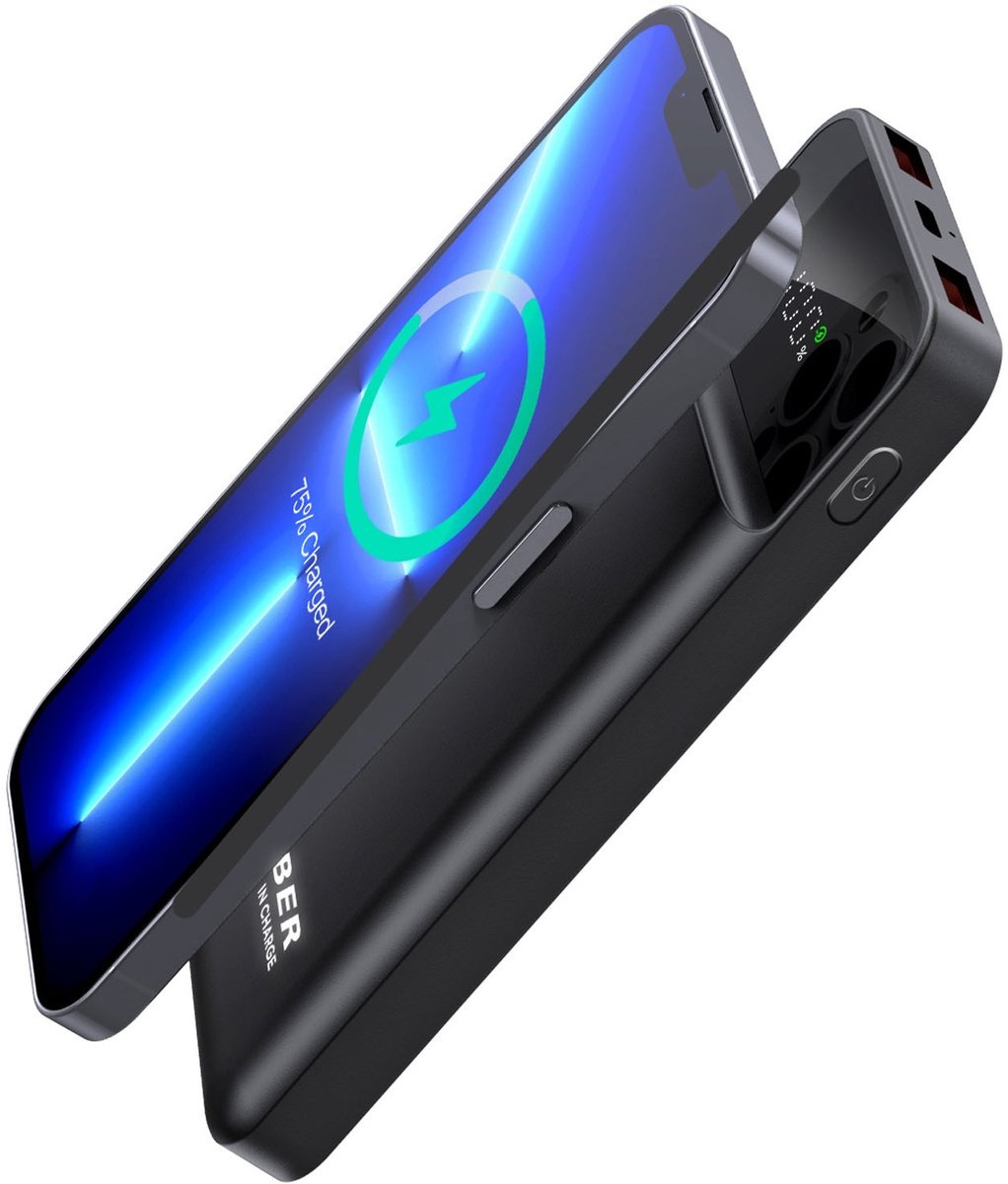 Powerbank 10.000mAh - 22.5W Snelladen - 2 x USB-A & 1 x USB-C