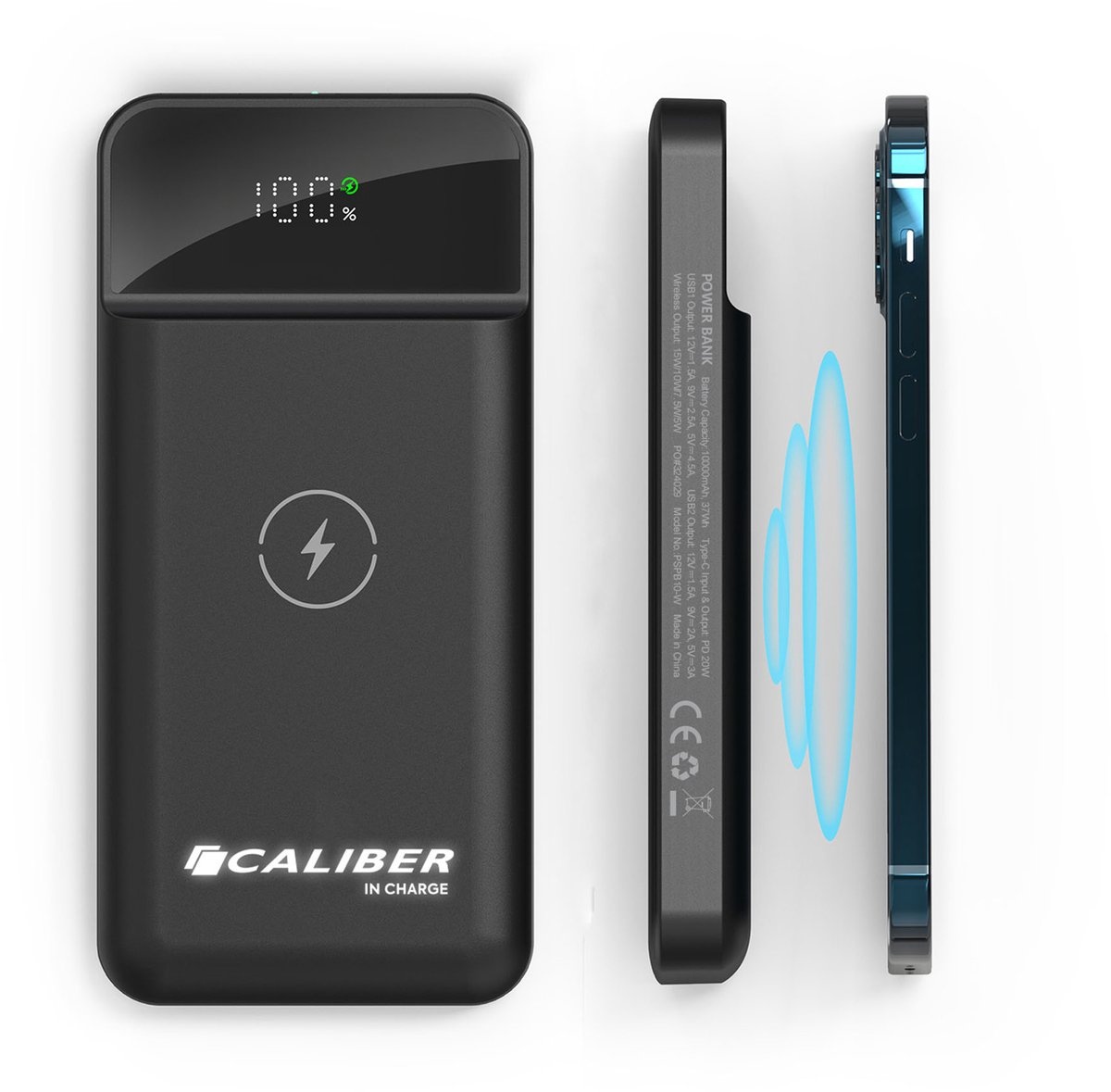 Powerbank 10.000mAh - 22.5W Snelladen - 2 x USB-A & 1 x USB-C