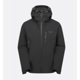 Downpour Mountain Jacket Hardshell Black