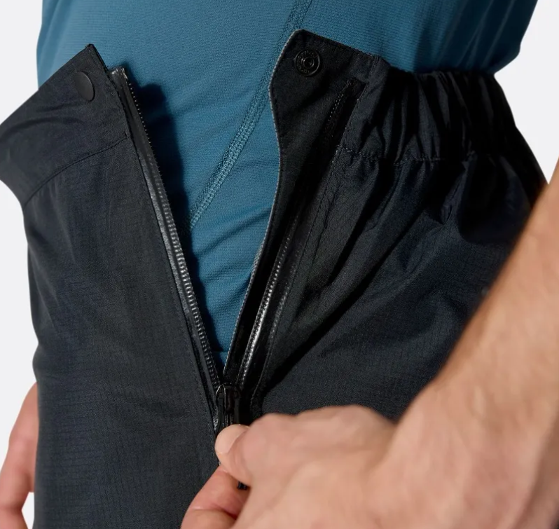 Downpour Mountain Waterproof Pants Black