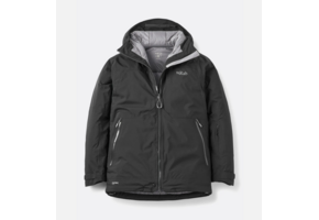 Optical Waterproof Insulated Down Jacket Black