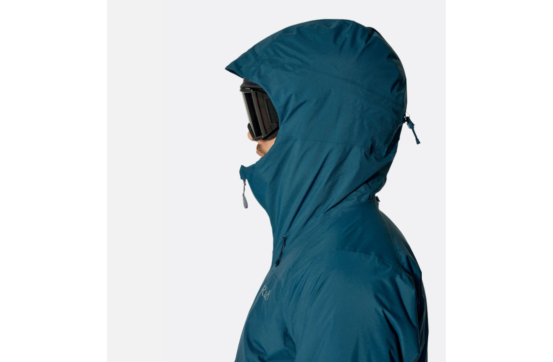 Optical Waterproof Insulated Down Jacket Black