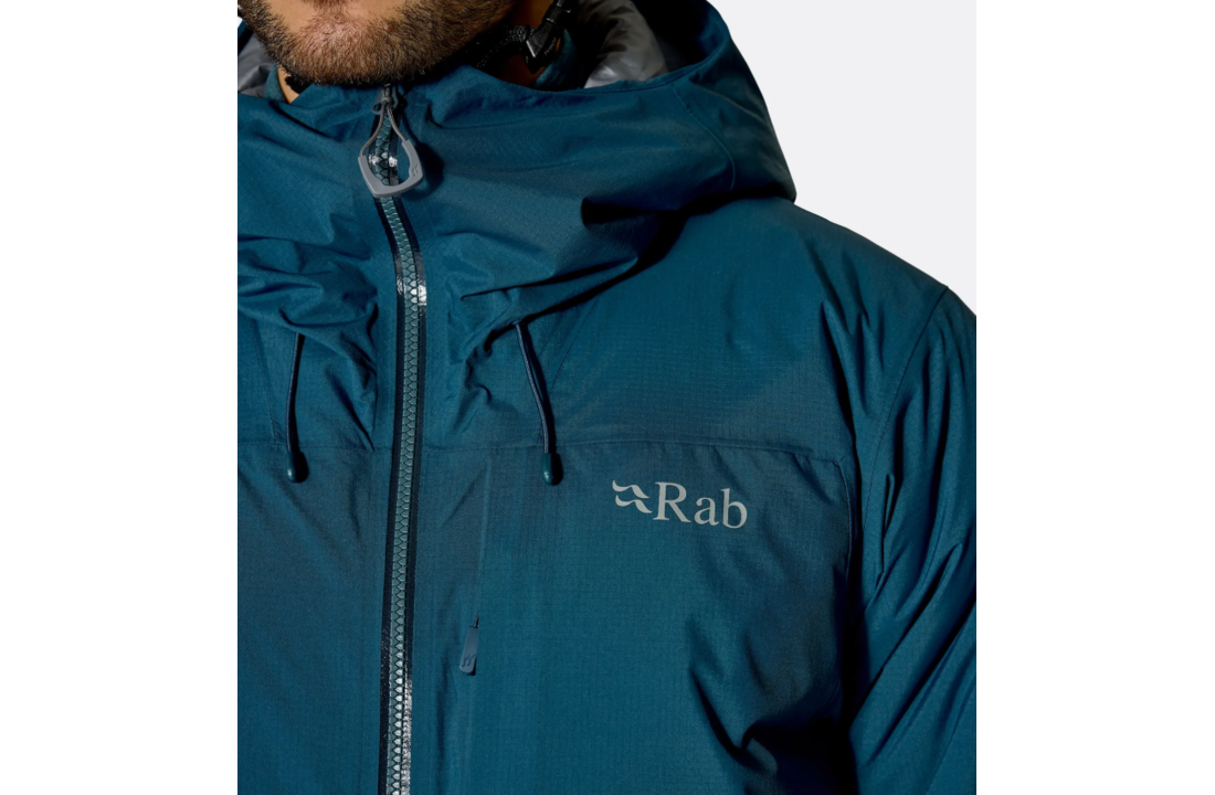 Optical Waterproof Insulated Down Jacket Black