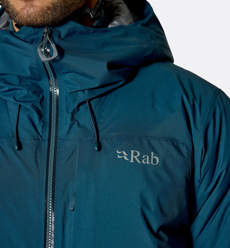 Optical Waterproof Insulated Down Jacket Black