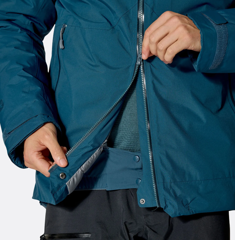 Optical Waterproof Insulated Down Jacket Black