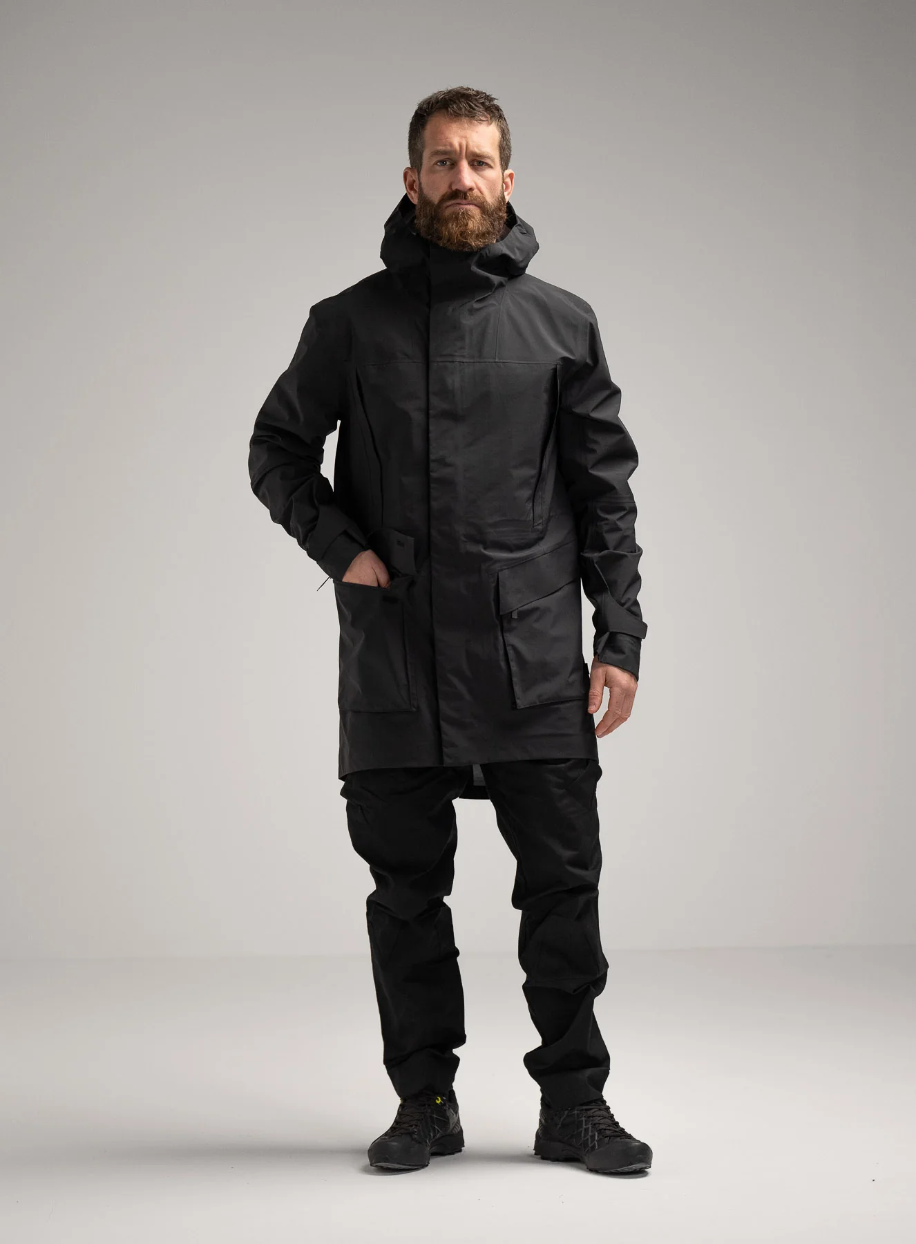 RENEGADE Parka Hardshell Obsidian Black